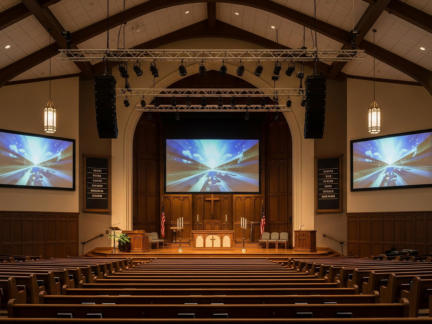 audio visual for churches